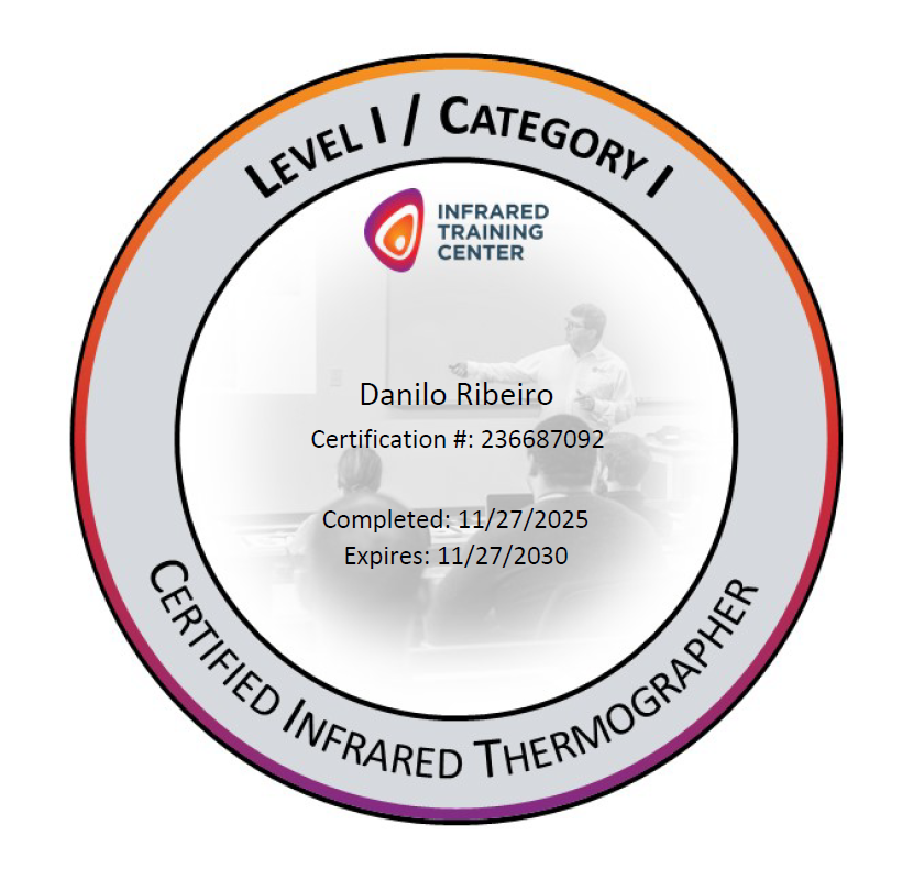 Certificação ITC Termografia